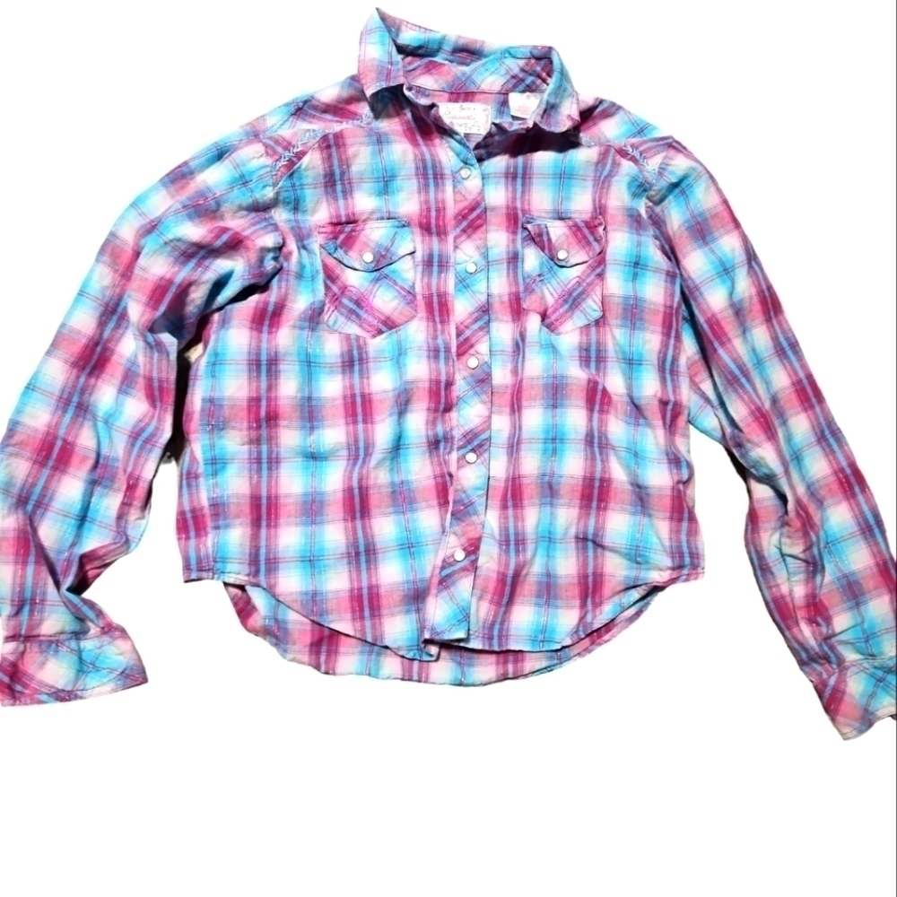 Panhandle long sleeve snap shirt
